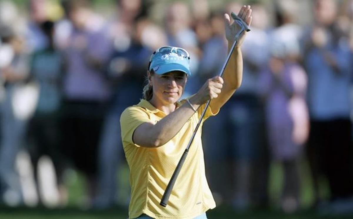 Annika Sorenstam, una de las siete primeras mujeres que entran en St. Andrews
