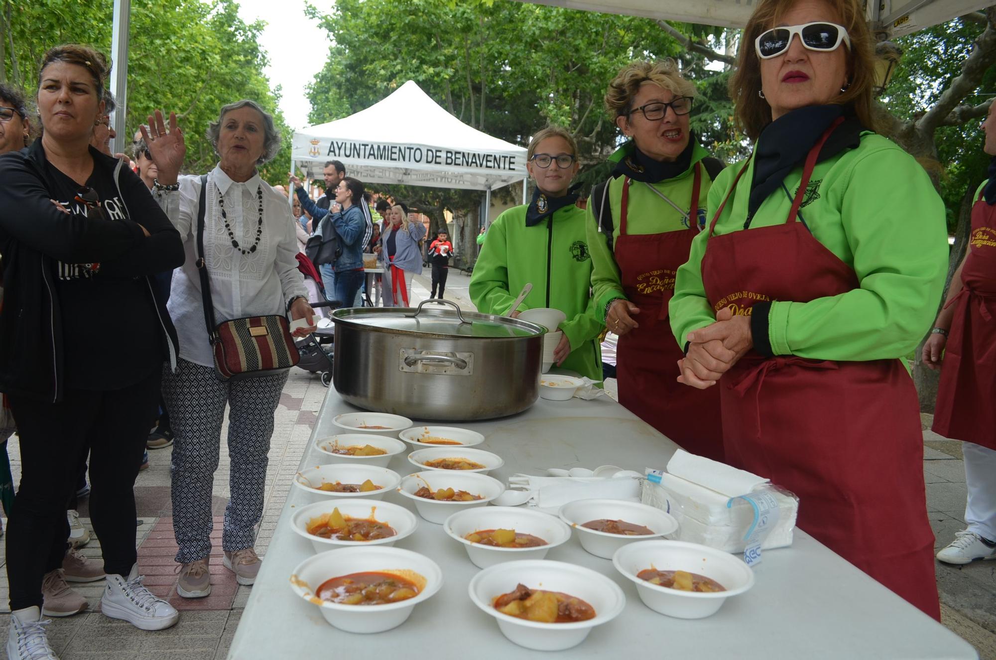 Fiestas del Toro en Benavente: La degustación popular, todo un éxito