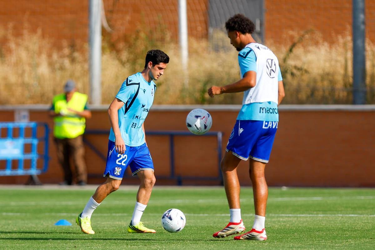 Grant-Leon Ranos, durante la pretemporada.