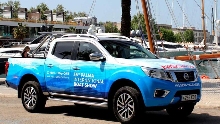 Nissan Navara, vehículo oficial de Palma International Boat Show en su 35ª edición