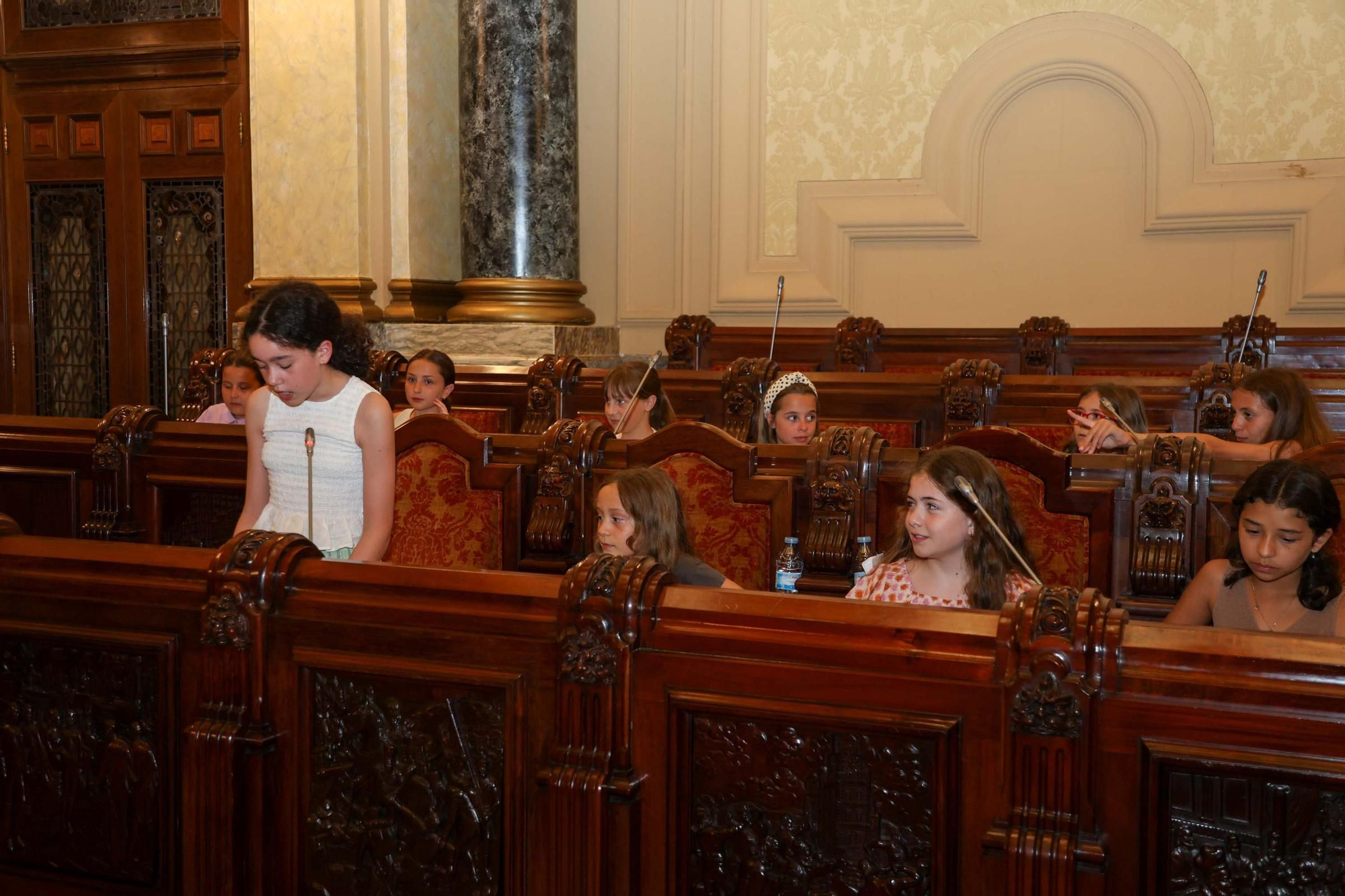 Pleno infantil en María Pita