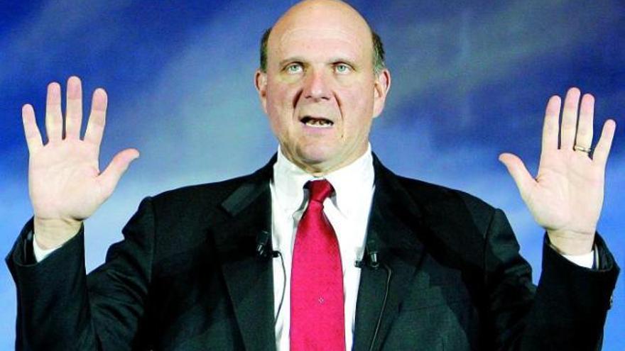 Steve Ballmer, de Microsoft.