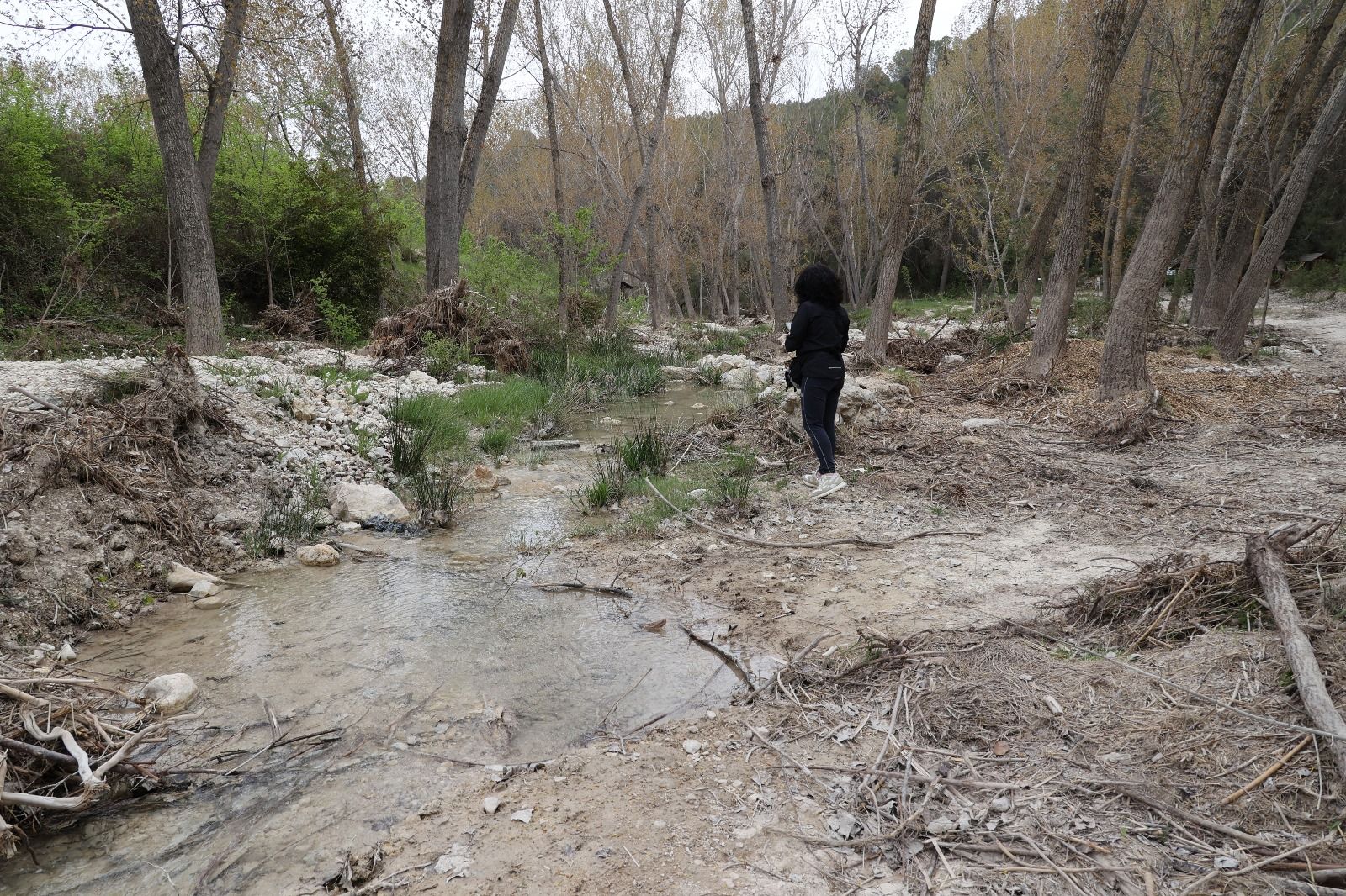 Los daños en el Racó de Sant Bonaventura de Alcoy