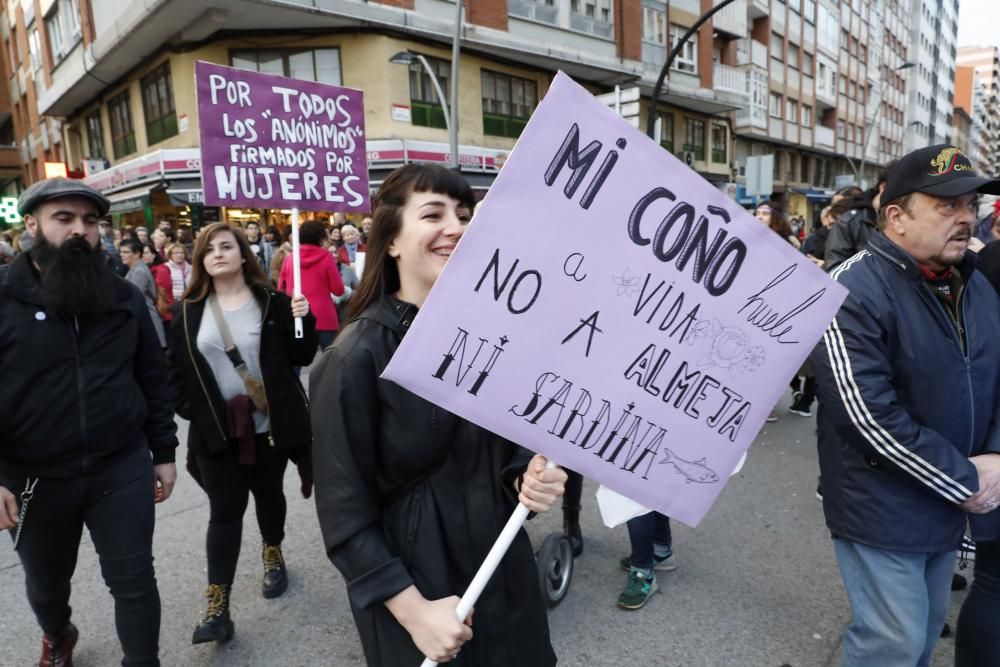 La manifestación, en imágenes