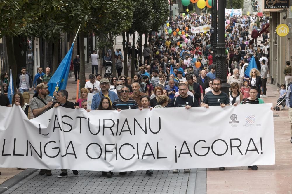 La manifestación, en imágenes