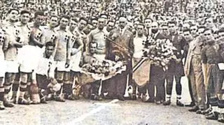 Mestalla cumple un siglo desde su primer gran partido internacional