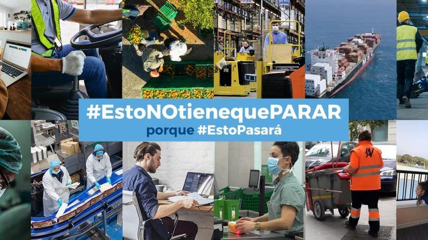 La sociedad impulsa #EstoNOtienequePARAR, una iniciativa para apoyar que la economía no pare