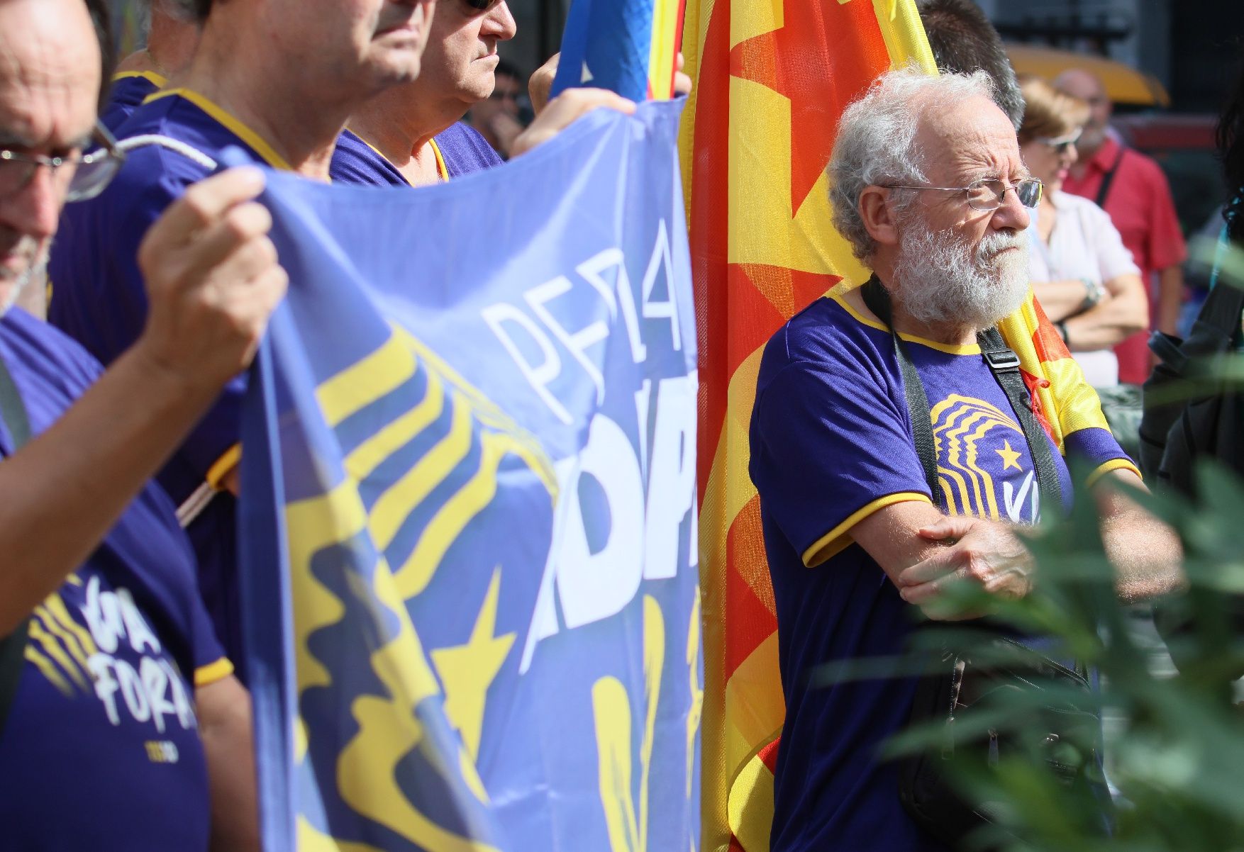 Així ha estat l'acte institucional per la Diada a Manresa