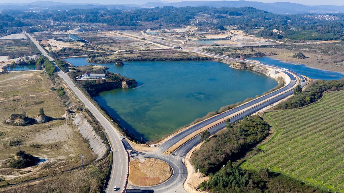 Panorámica de la Plataforma Logística Industrial de Salvaterra, donde está considerando establecerse la empresa china BYD