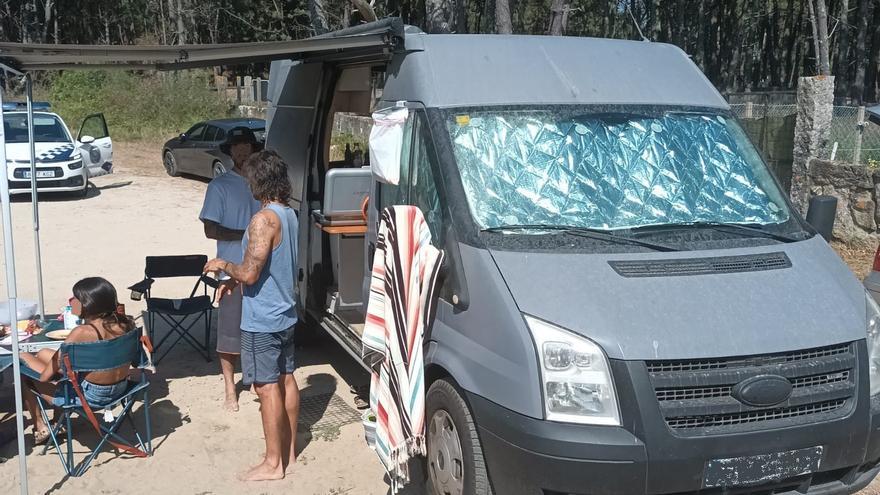 La policía confirma la &quot;invasión&quot; de autocaravanas