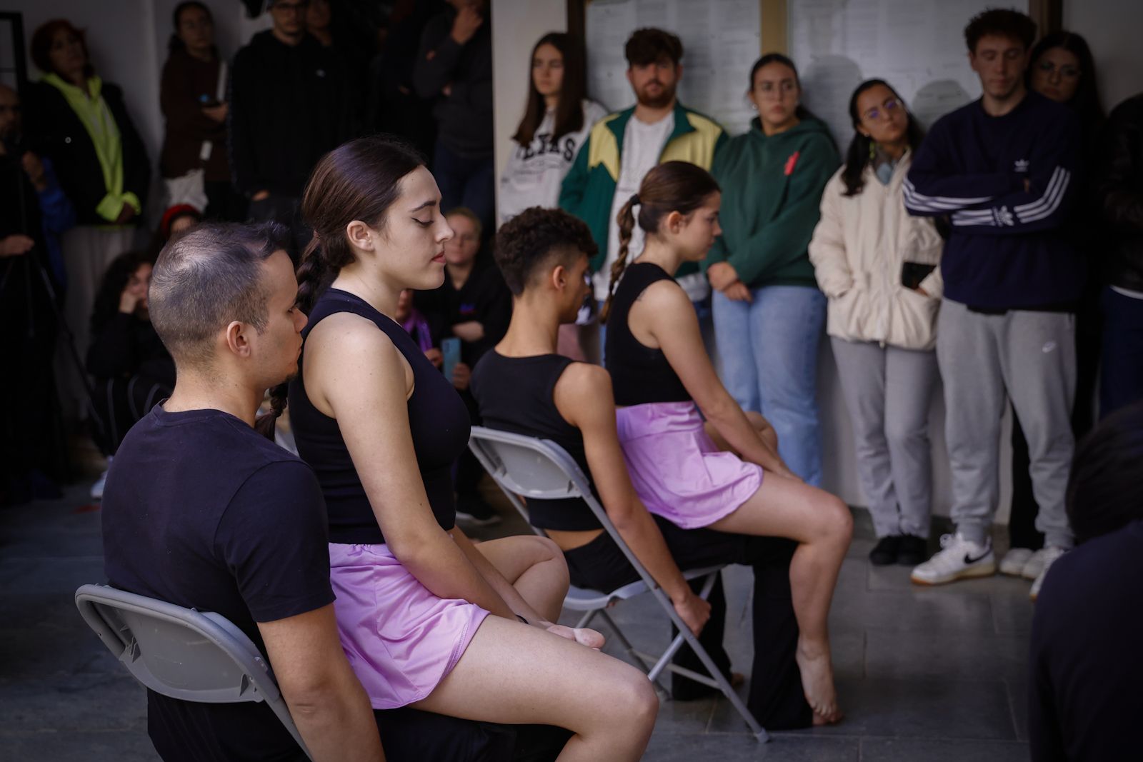 La ESAD celebra con una performance el 25N