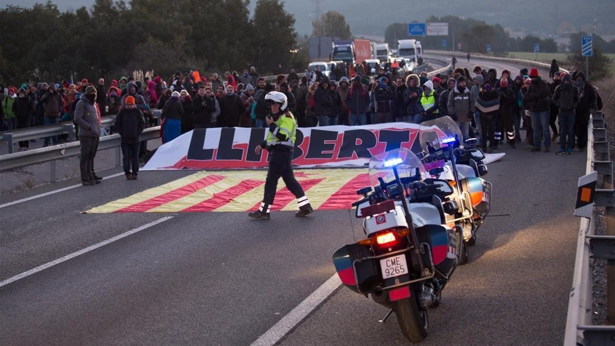 Detenido un activista por no acudir ante el juez por la huelga del 8-N