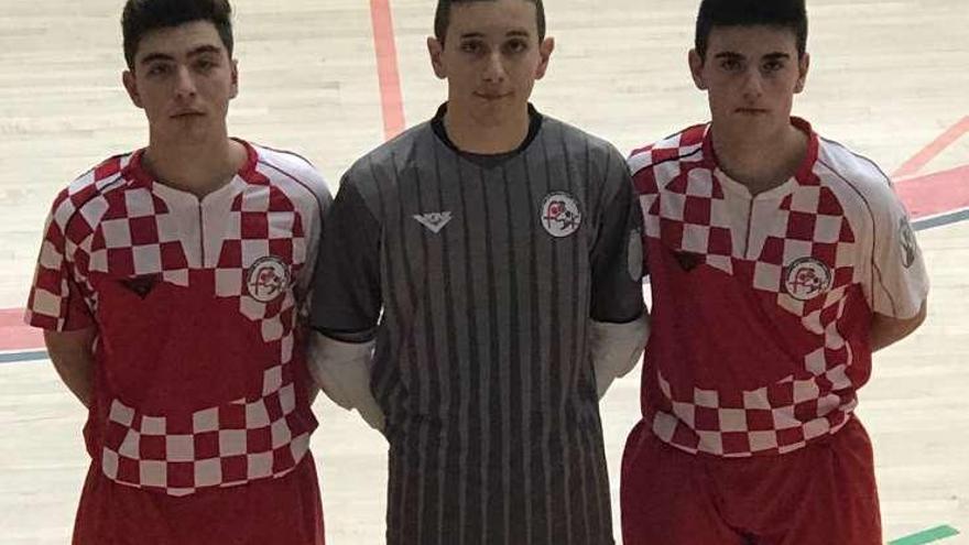 Los tres zamoranos convocados con la selección sub-16