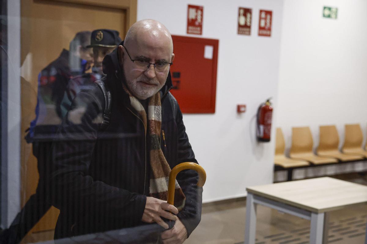 El subdirector de Emergencias, Jorge Suárez, en una declaración previa
