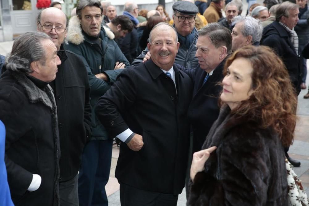 Funeral de Marcelo Conrado Antón en Oviedo