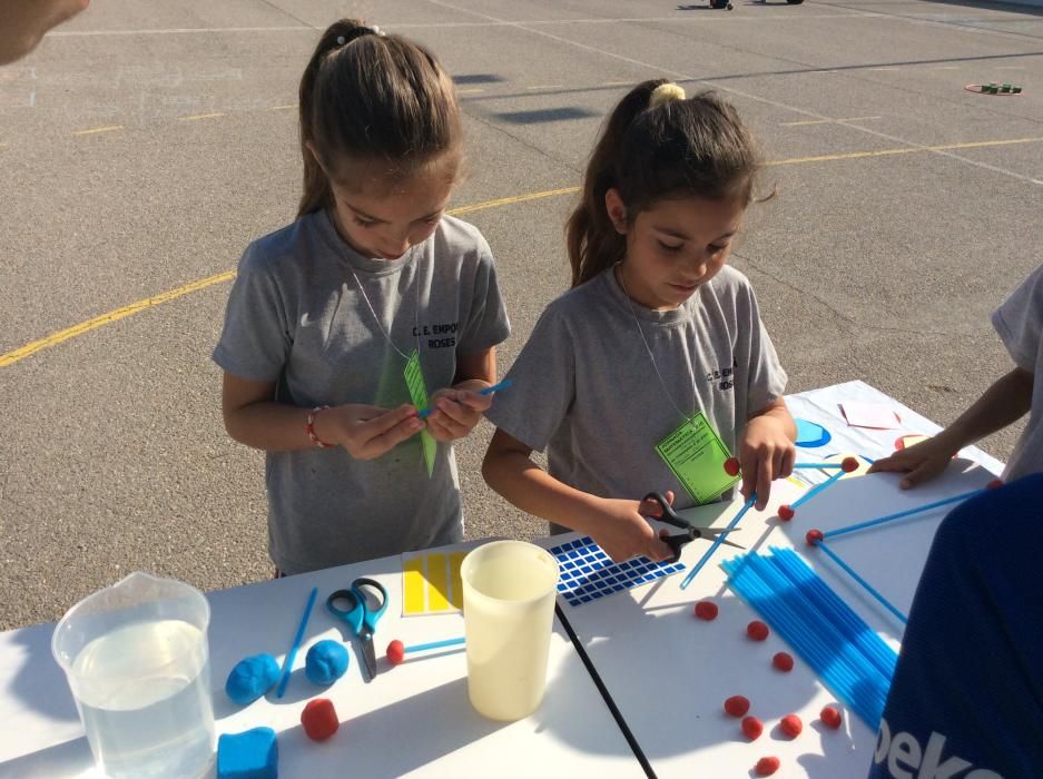 El Centre Escolar Empordà de Roses celebra la XI Jornada Matemàtica.