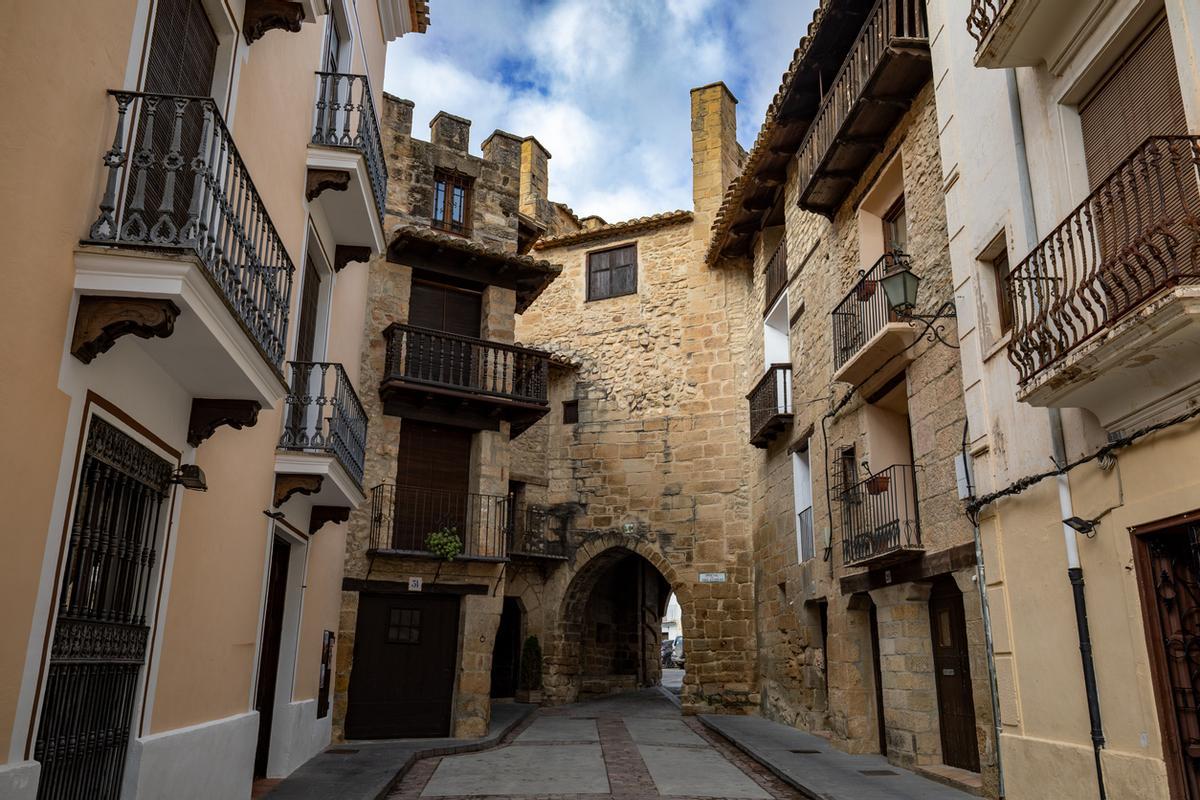 Portal de San Antonio en Rubielos de Mora