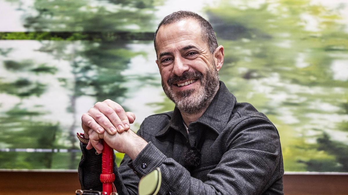 Ángel García, en una imagen de archivo tomada en su despacho.