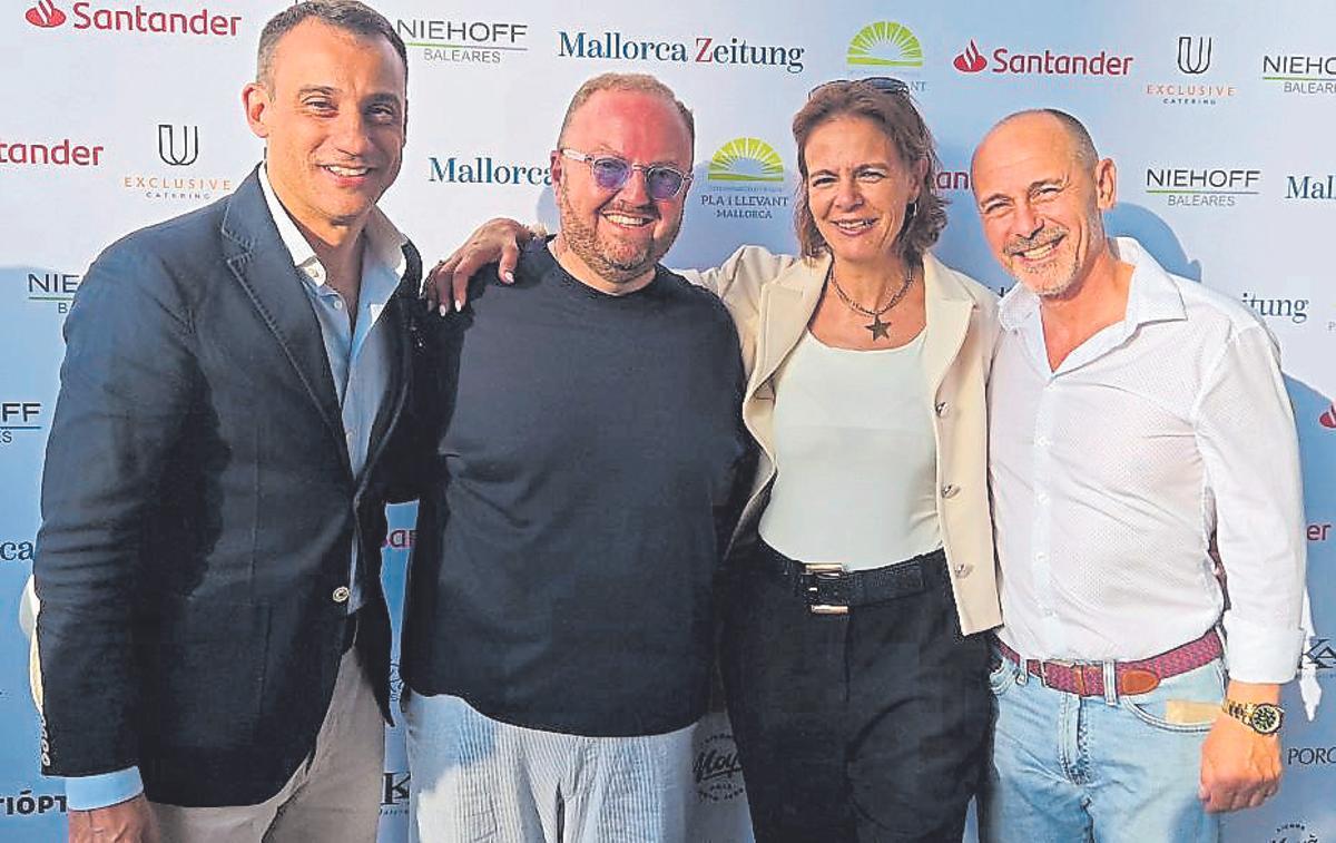 Julio Domínguez, Tommy Ferragut, Celia Torrabadella y Sebastián Oliver