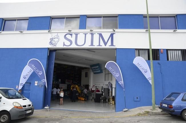 Apertura de una nave de SUIM, empresa de reparaciones navales - La Provincia