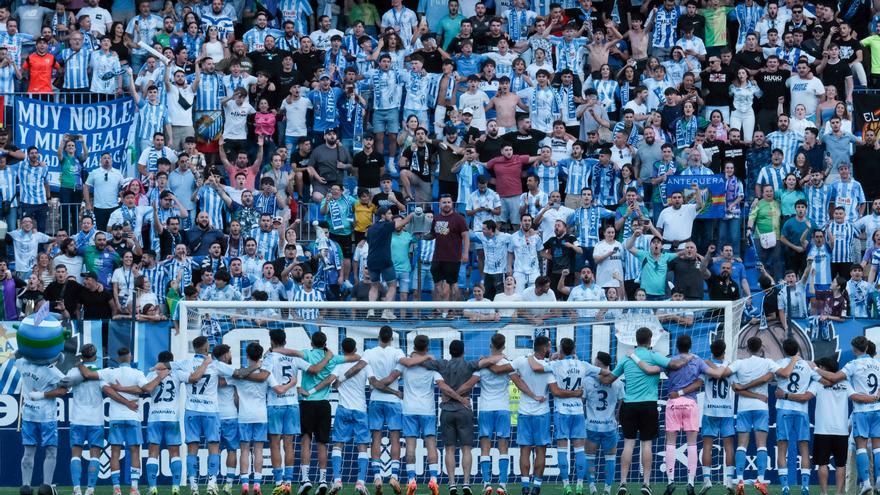 El Málaga CF - Antequera CF, en fotos