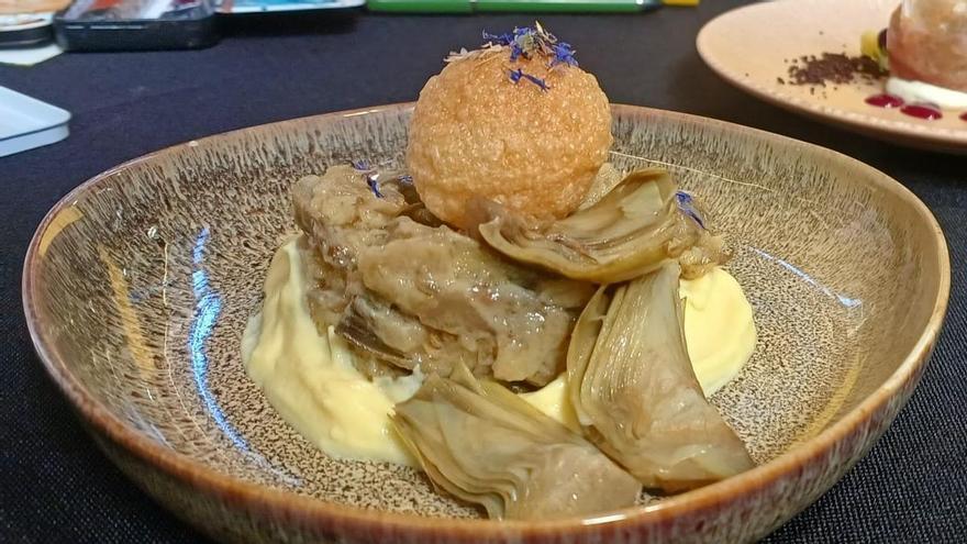 El pincho de alcachofa más bonito que te puedes comer en Castellón