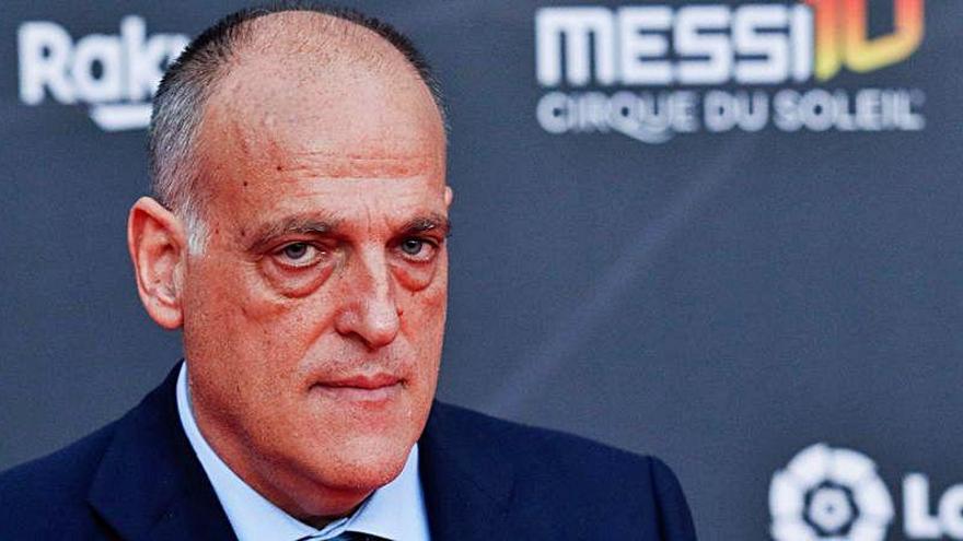 Tebas habla de las consecuencias de si se va Messi de LaLiga