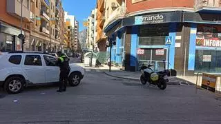 La nueva ubicación de la carpa de Vilanova en la calle Sant Rafael pone a prueba el tráfico en Gandia: "Pasar en coche es como entrar en el ojo del huracán"