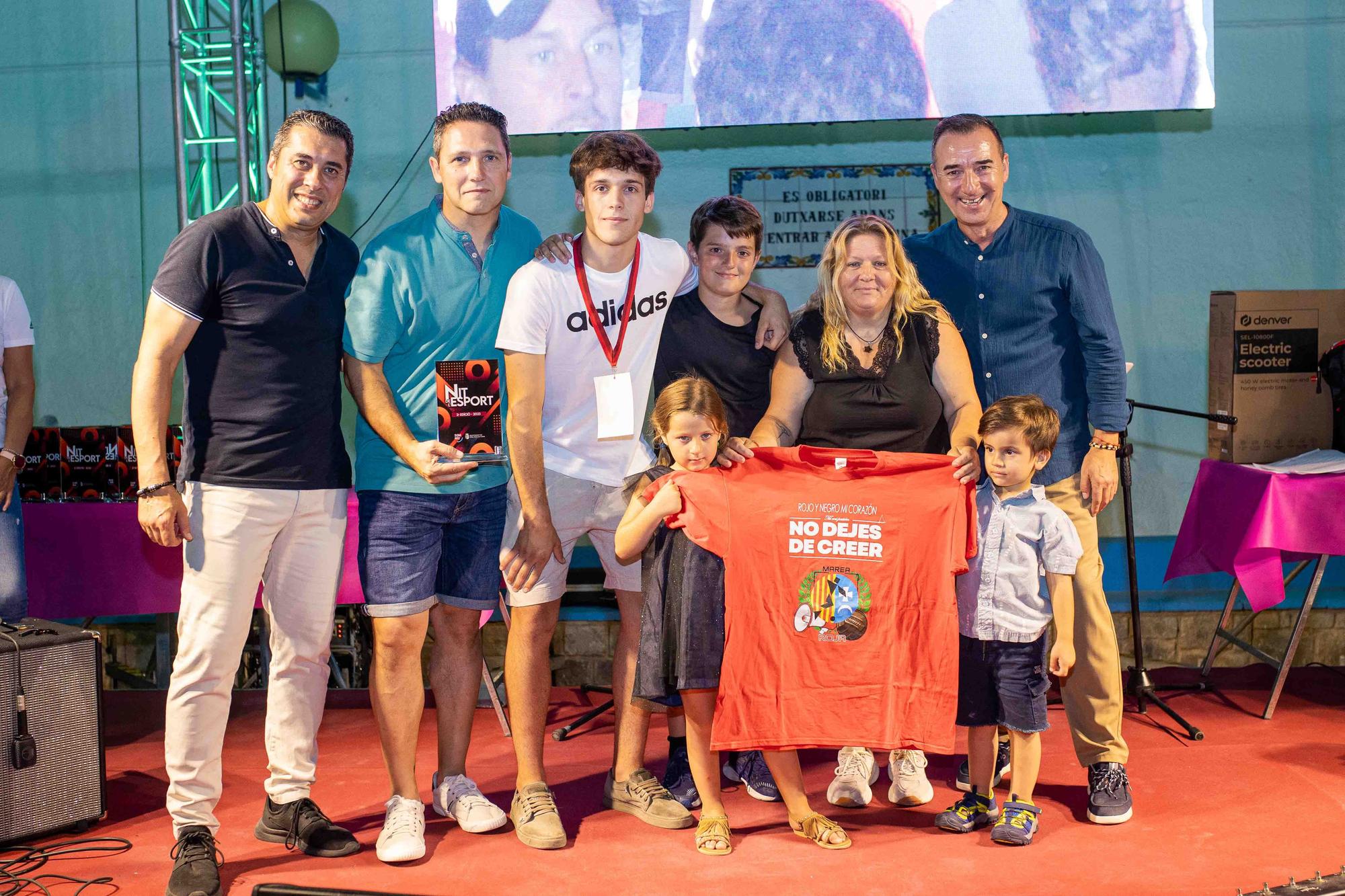 Más de 200 personas se dan cita en la segunda edición de la Nit de l’ Esport de Riba-roja