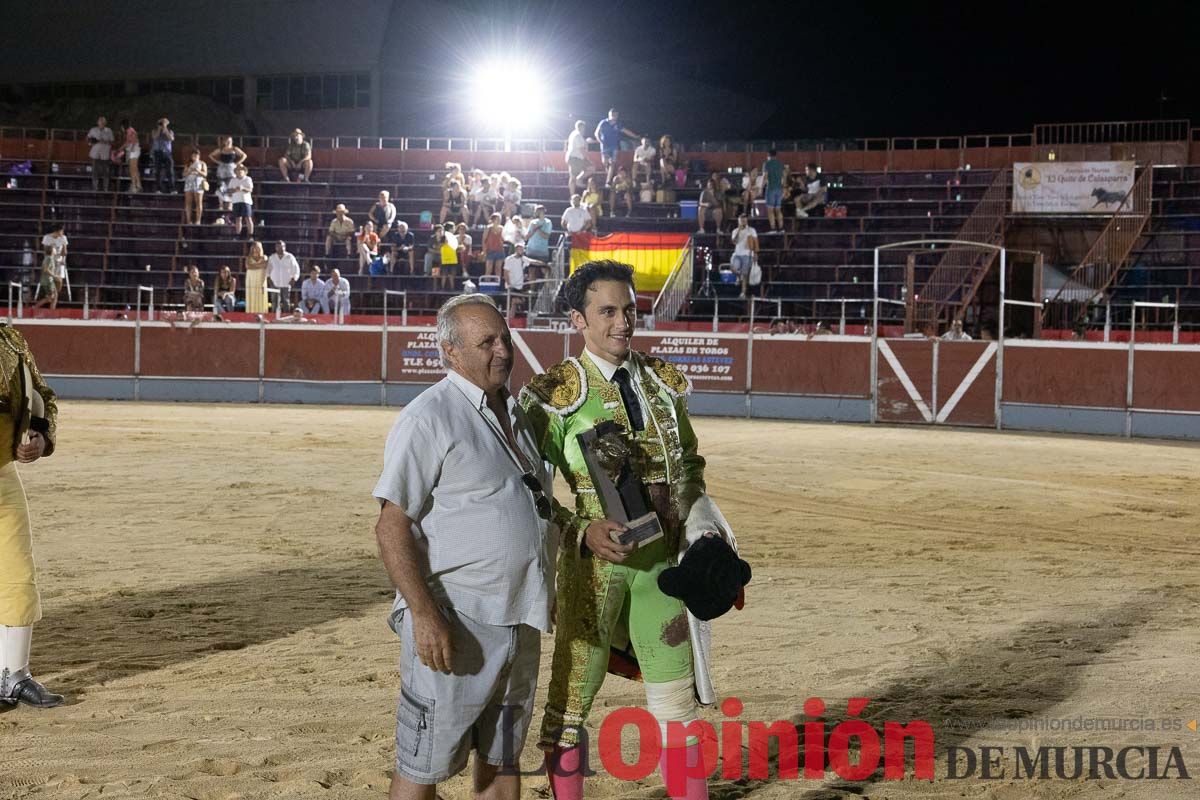 Corrida mixta de los Santos en Calasparra (Andy Cartagena, El Fandi y Filiberto)