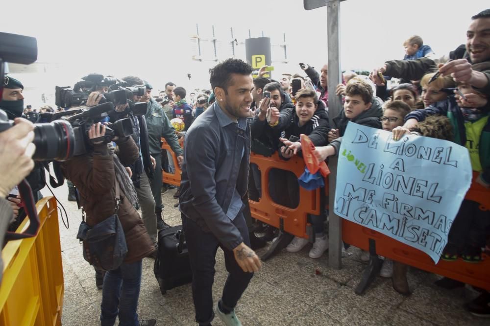 El Barcelona llega a Asturias para su duelo ante el Sporting