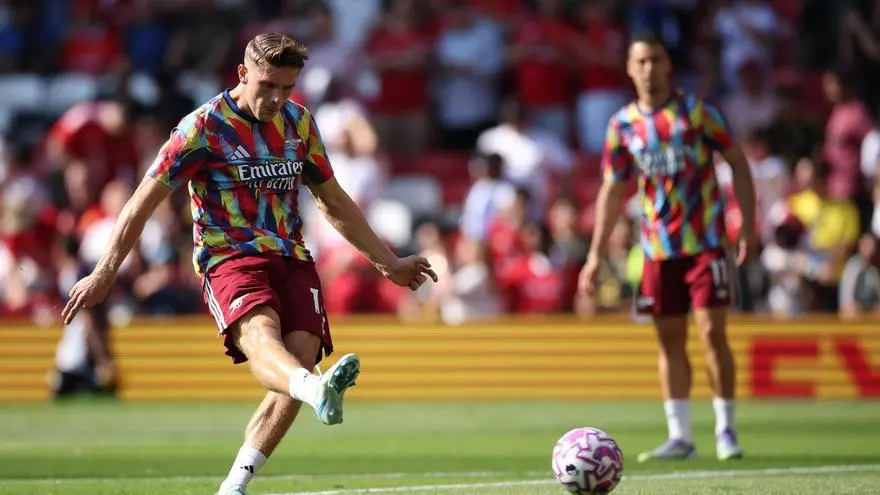 Arteta, "muy contento" con la adaptación de Gyokeres en el Arsenal