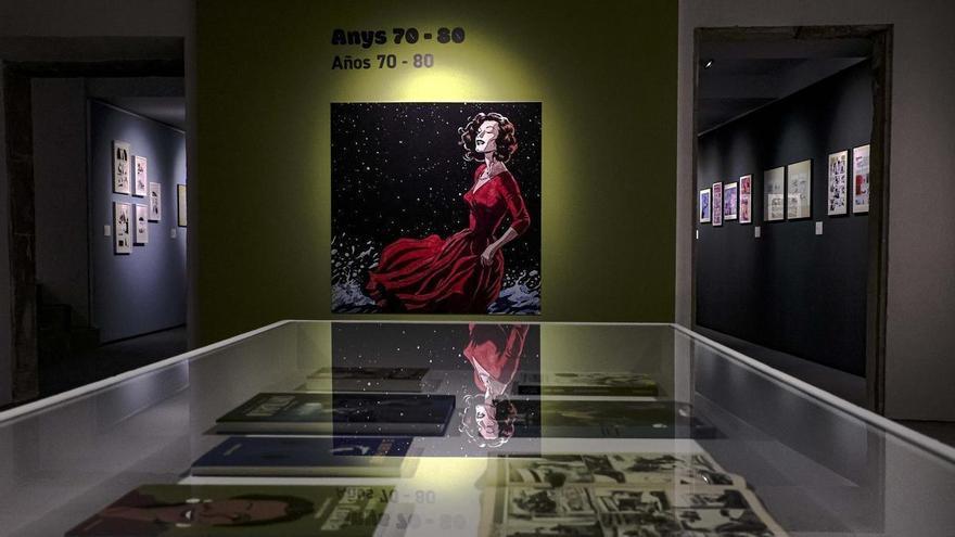 De niñas buenas a mujeres lobo salvajes: una exposición rinde homenaje a las heroínas del cómic español