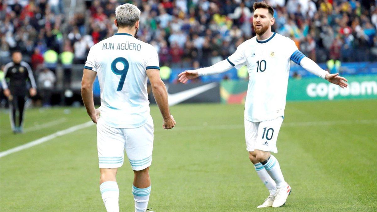 Leo Messi y Kun Agüero mantienen una gran amistad desde las categorías inferiores de Argentina
