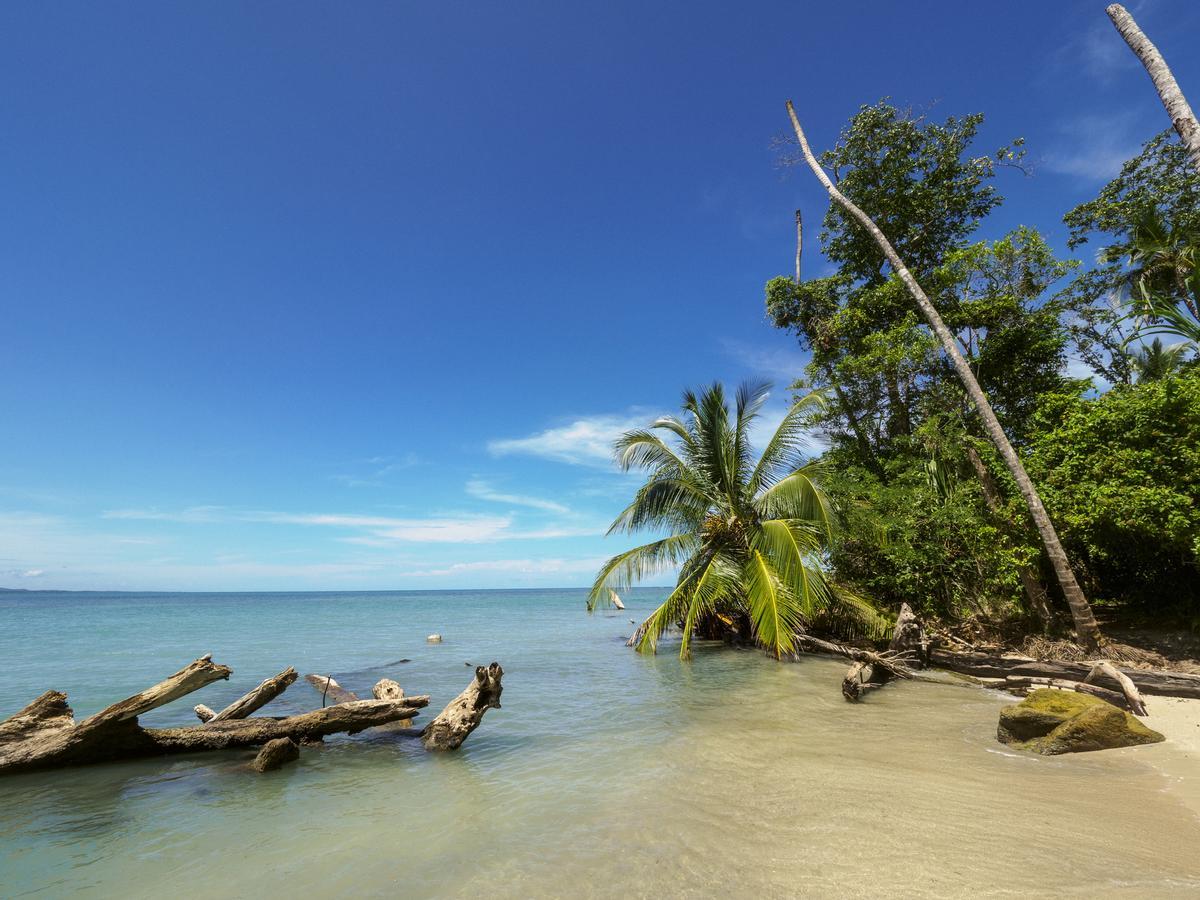 La idílica playa del parque nacional
