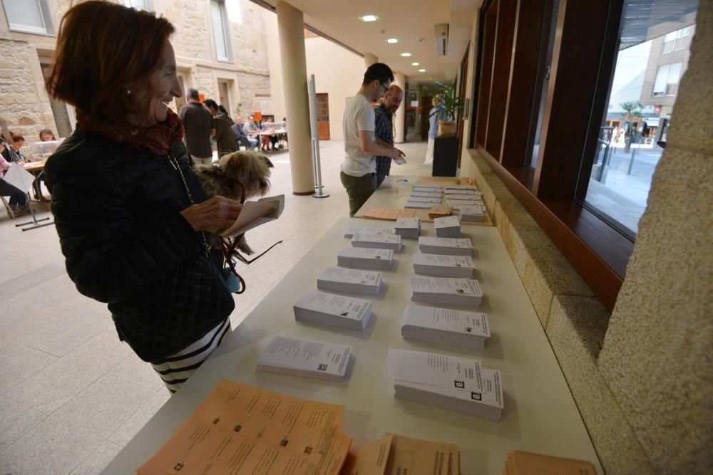 Así se vivió la jornada electoral en Galicia