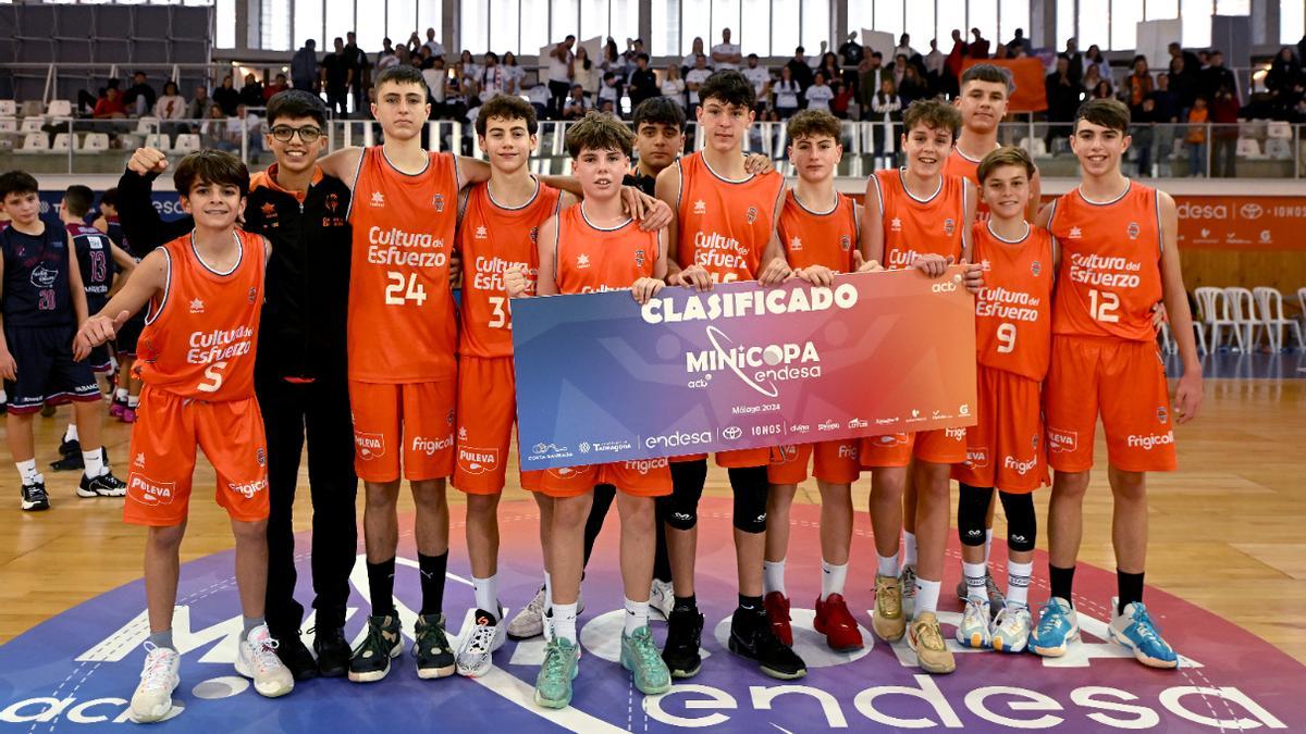 El Infantil del Valencia BC, orgulloso con su clasificación para lla Fase Final de Málaga
