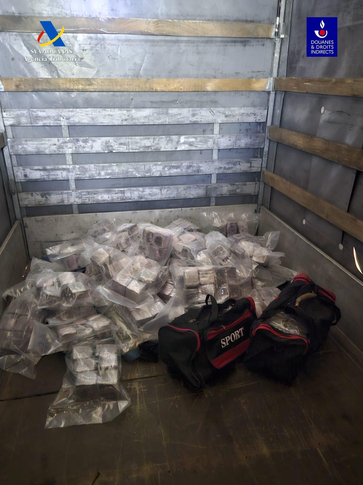 Les imatges de l'operació contra una banda de traficants internacional amb decomisos a Llers i Figueres