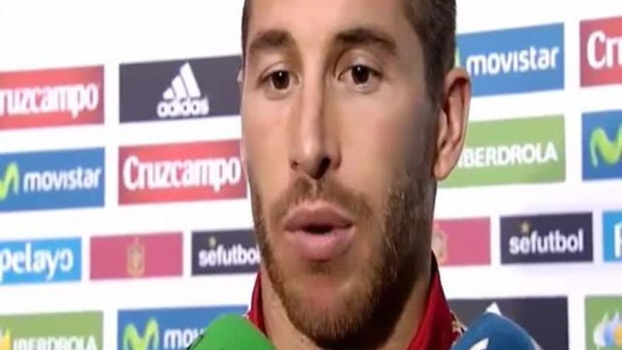 Sergio Ramos: "No me arrepiento de nada de lo que dije"
