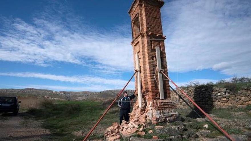 El peirón más alto de Aragón se salva de la desaparición