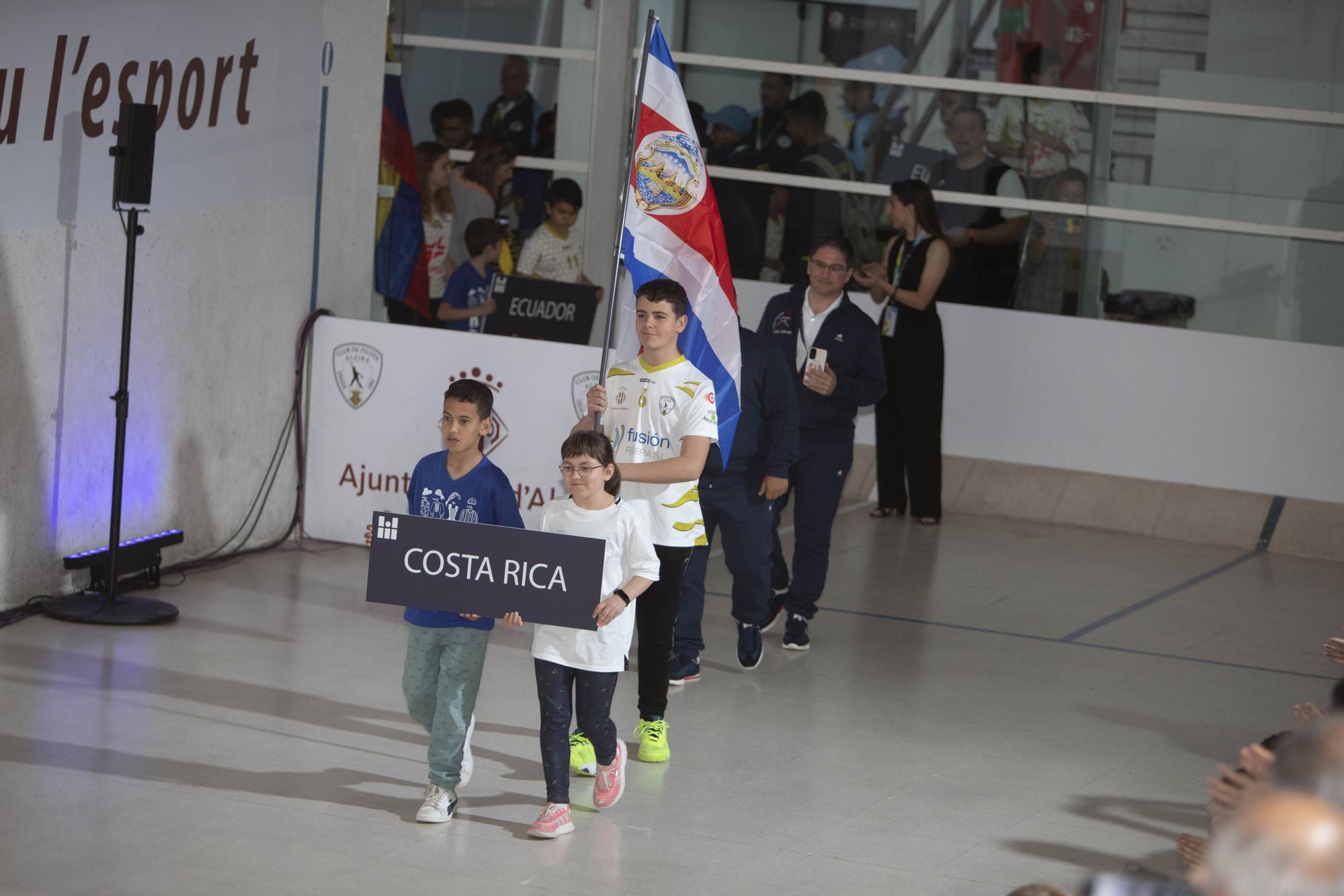 Las mejores imágenes de la gala inaugural del Mundial de Pilota de Alzira