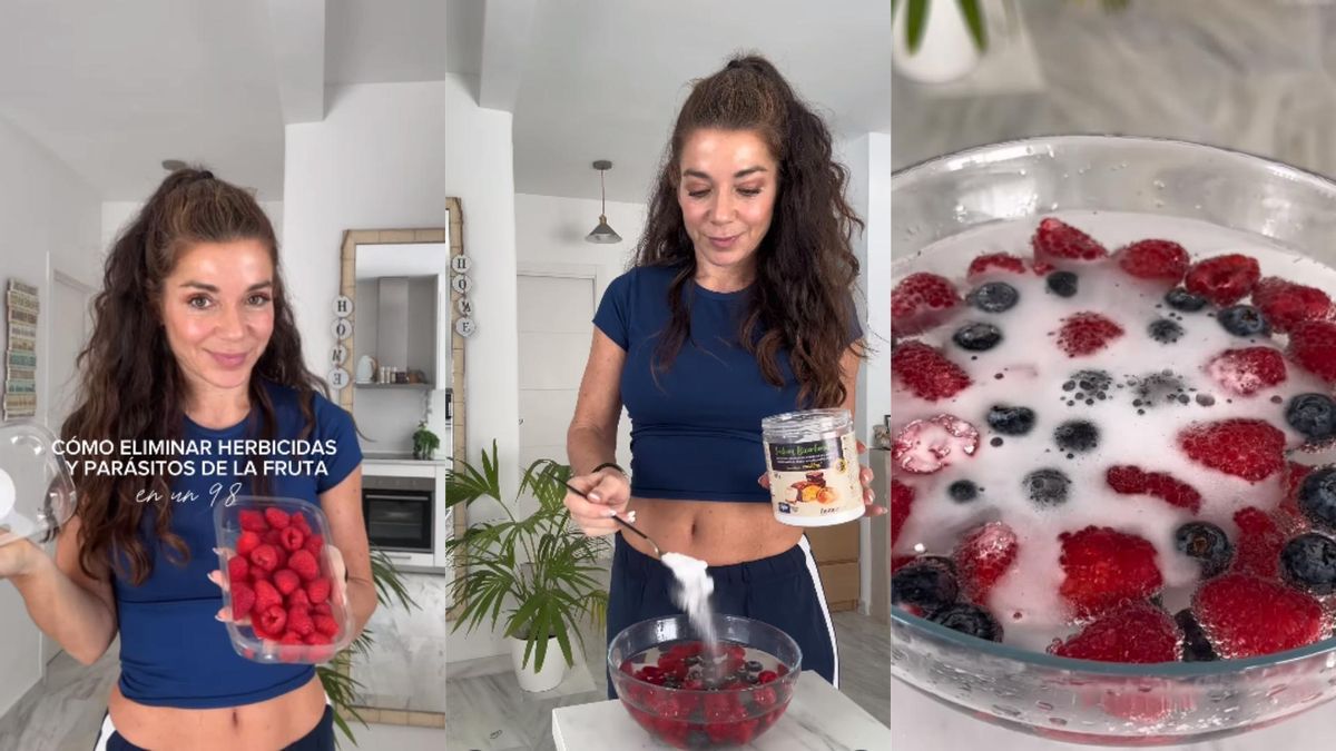 Elsanutrifit, 'coach' nutricional, revela este sencillo gesto para eliminar parásitos y herbicidas en la fruta