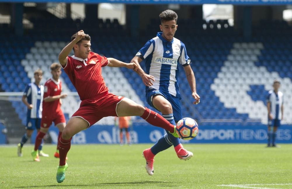 El Dépor juvenil cae y se queda fuera de la Copa