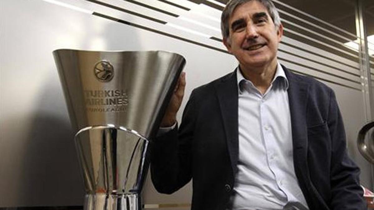 Bertomeu. CEO de la Euroleague, sigue con su guerra con la FIBA