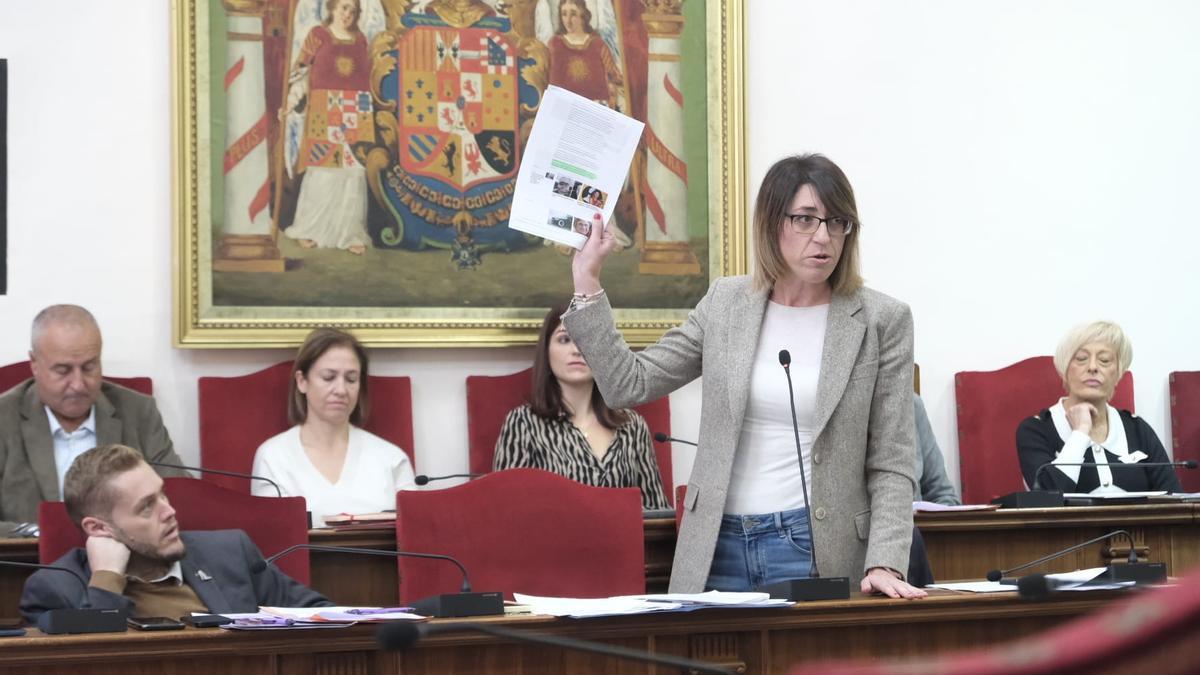 La edil de Gestión Financiera, Patricia Maciá