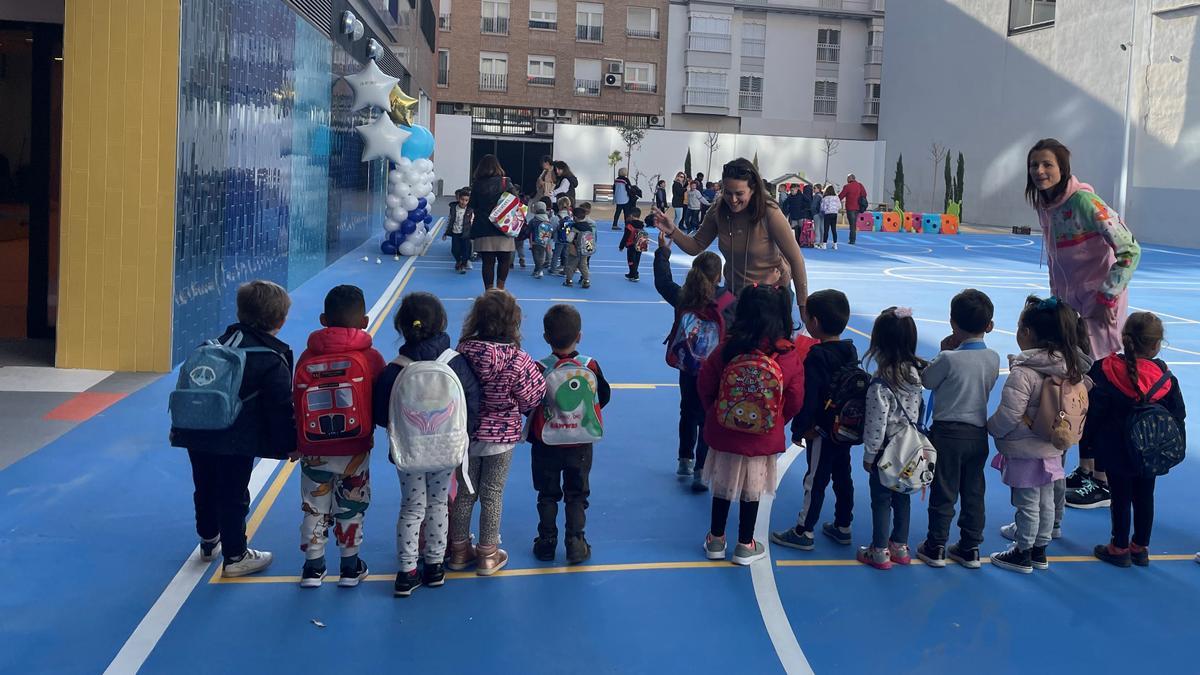 Inici de les classes al nou CEIP Herrero de Castelló