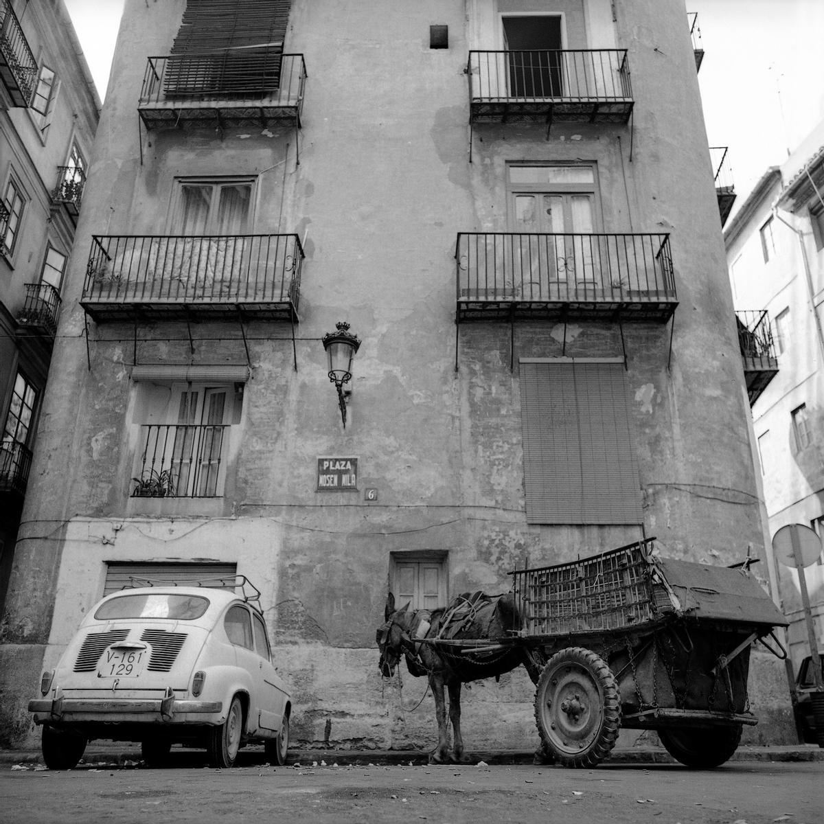 Fotografía de Rafael de Luis en la exposición de l MuVIM.