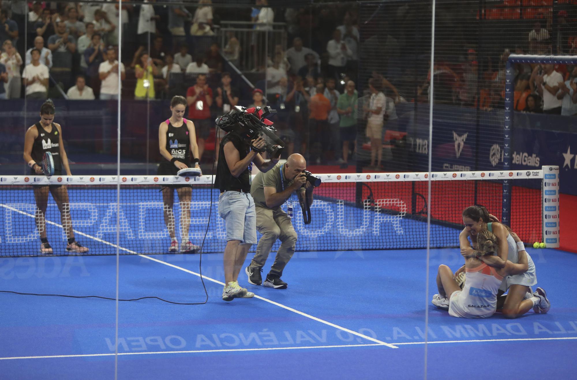 Final femenina del Estrella Damm Valencia Open en La Fonteta con Tamara Icardo