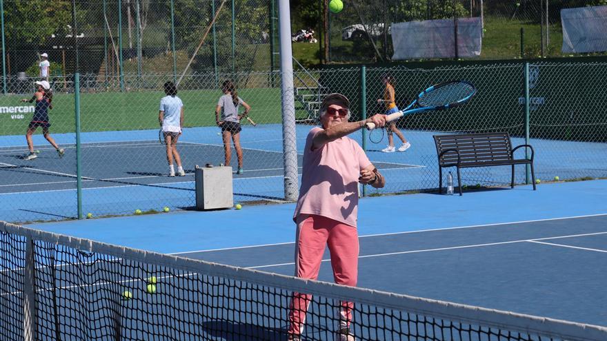 El ‘match ball’ de Esther a sus 90 años: “Estoy como una rosa”