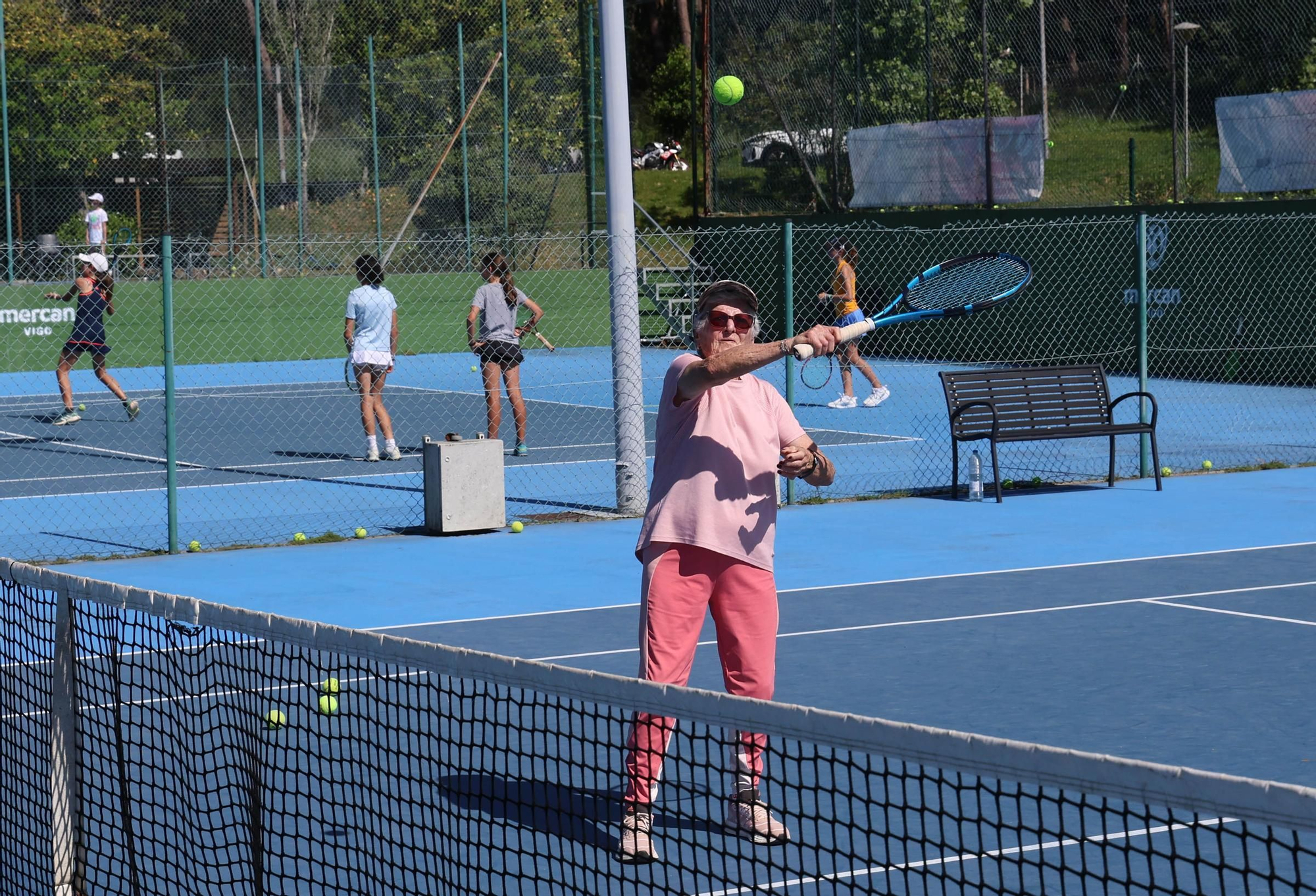 El ‘match ball’ de Esther a sus 90 años: “Estoy como una rosa”